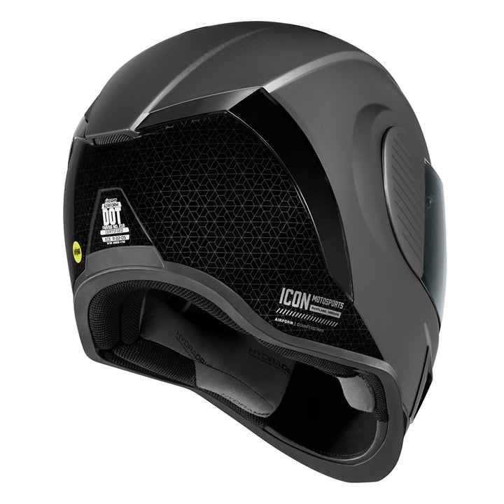 ICON Airform™ Counterstrike MIPS® Helmet Silver - Rear Right Side View