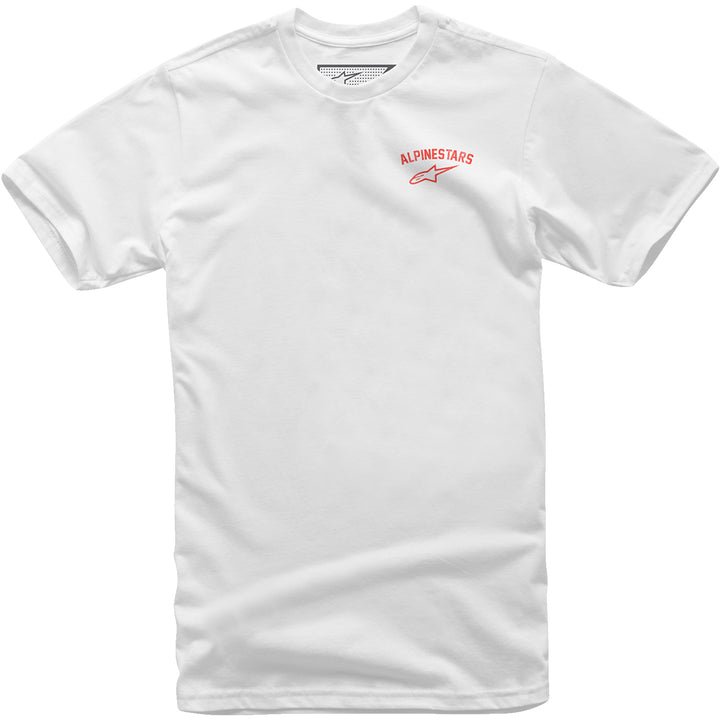 Alpinestars Speedway T-Shirt White - Front View