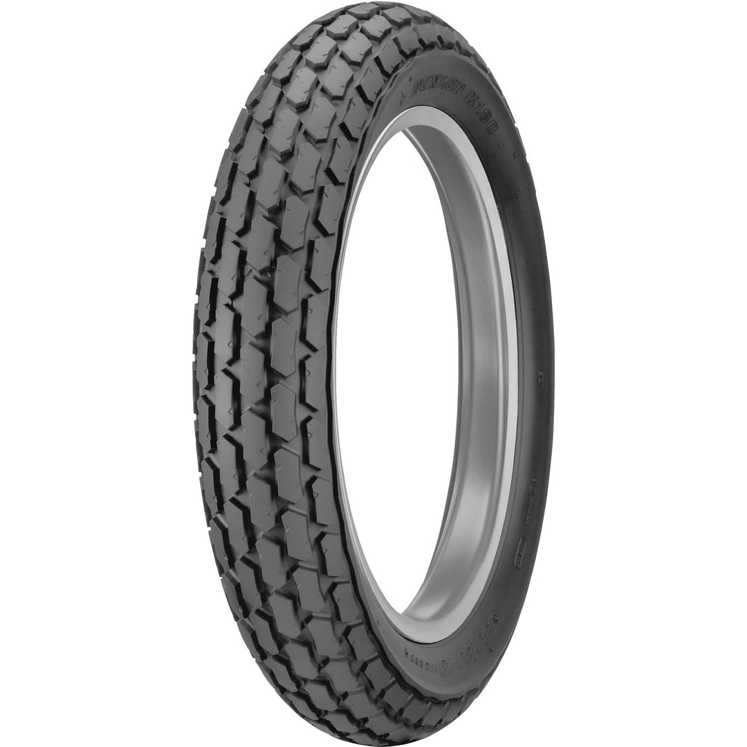 Dunlop K180 Scooter Tire Rear - Angled Side View