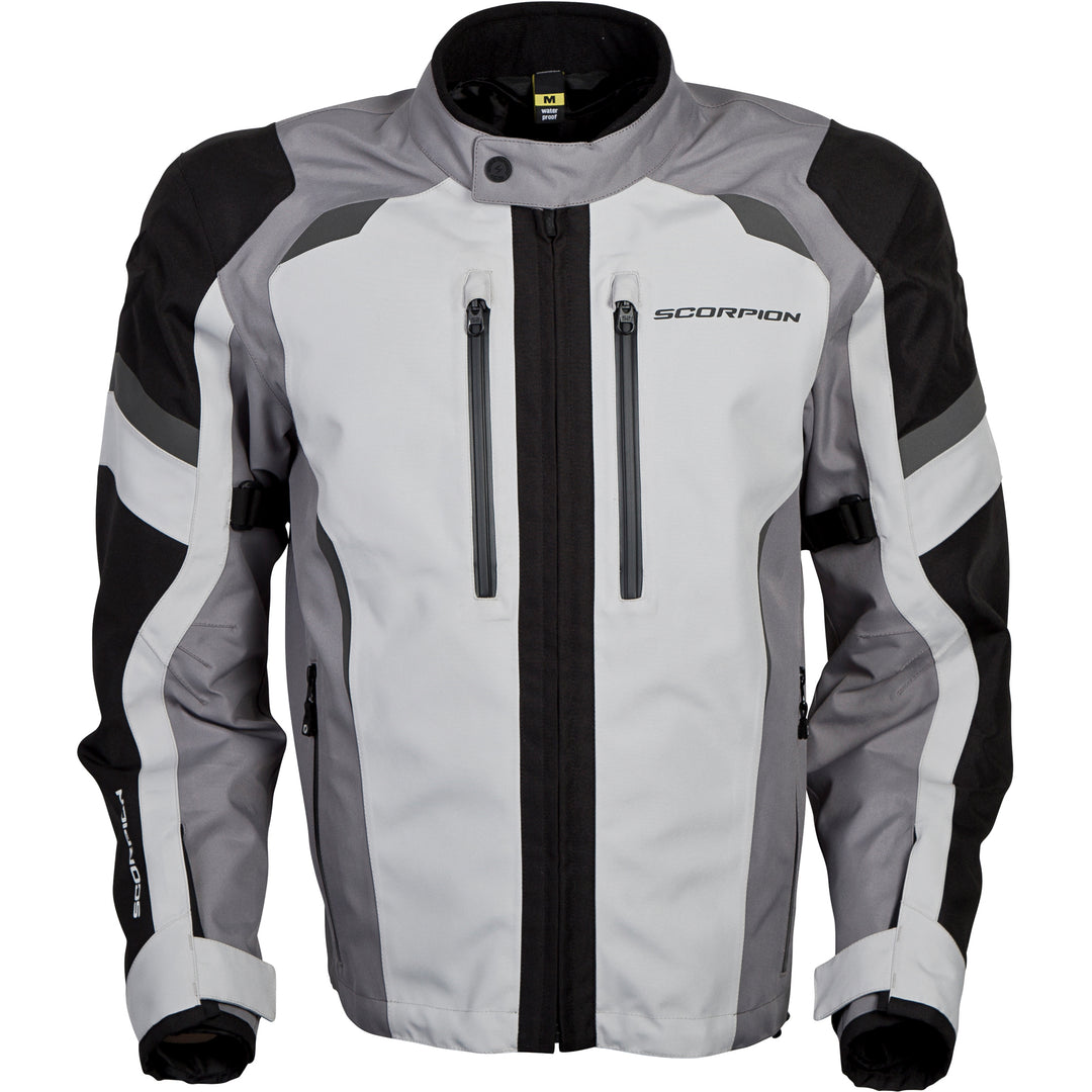 SCORPION EXO Optima Jacket Grey - Front View
