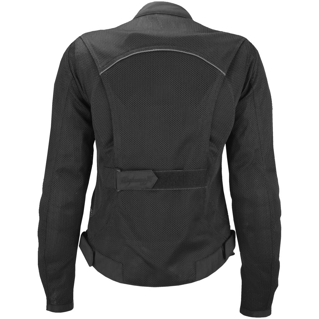 Highway 21 AIRA Women's Jacket Black - Rear View
