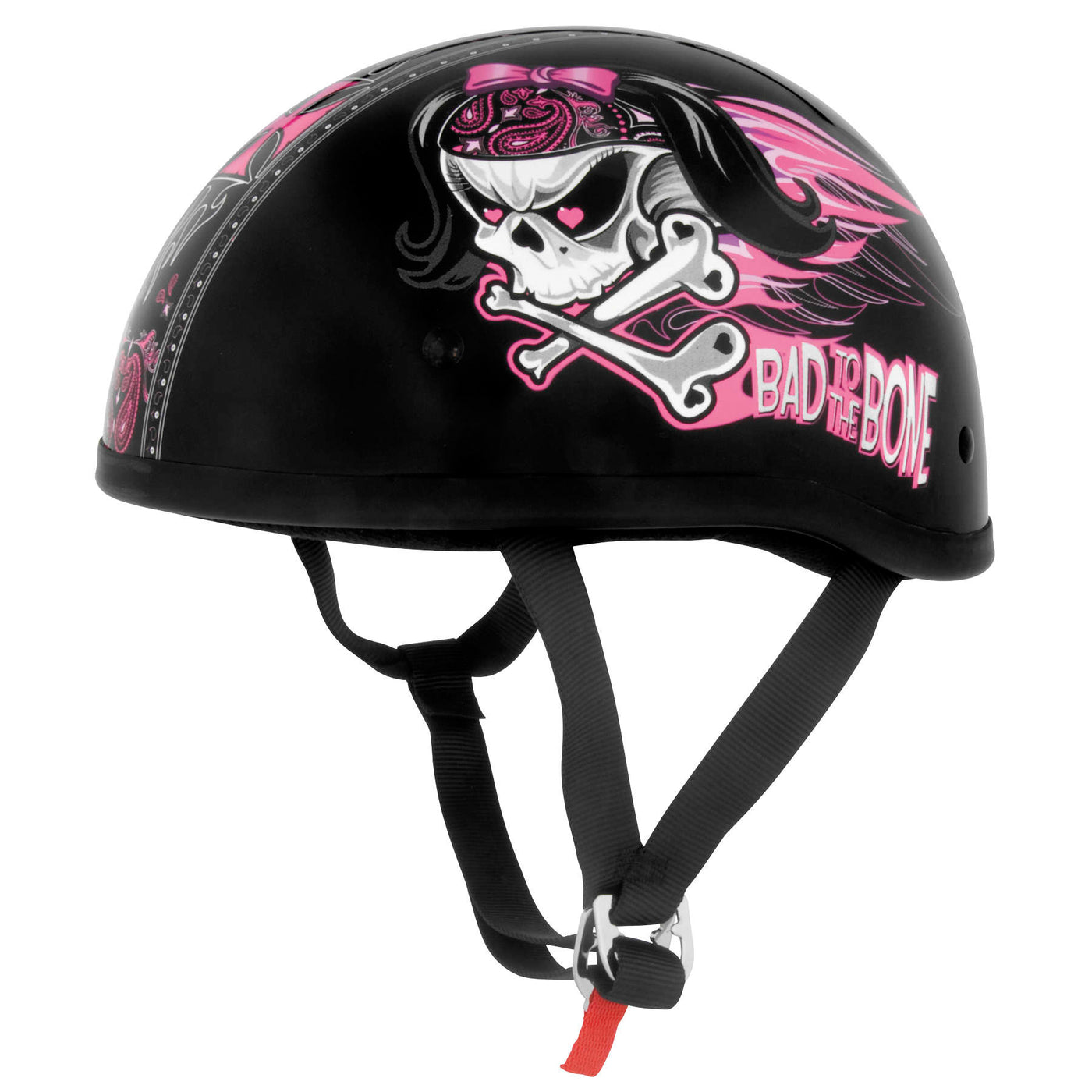 Skid Lid Original Lethal Threat Bad To The Bone Helmet