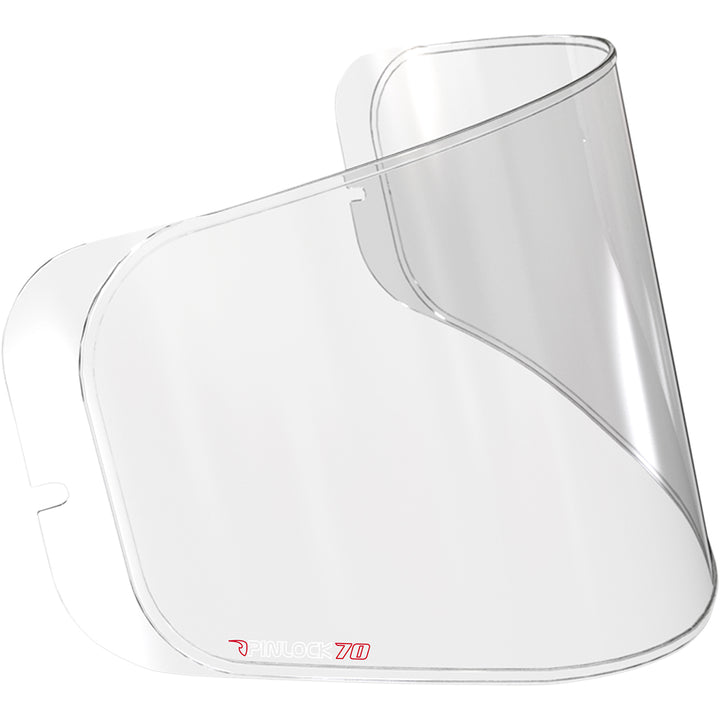 ICON Airmada/Airframe Pro™ Helmet Pinlock Optics Insert Lens Clear - Front Side View
