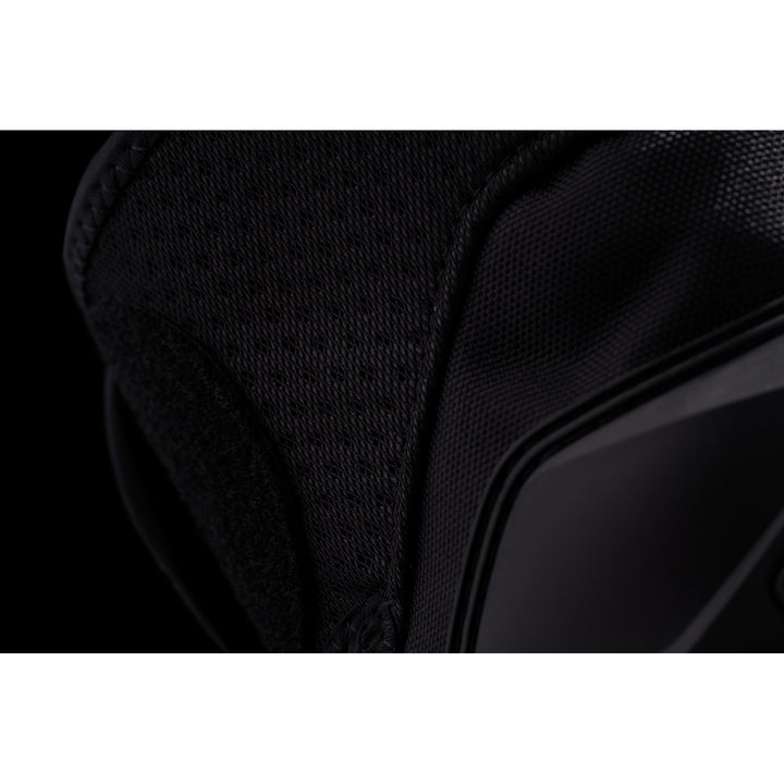 ICON Cloverleaf 2 Knee Pads - Close-Up of Top Band Material