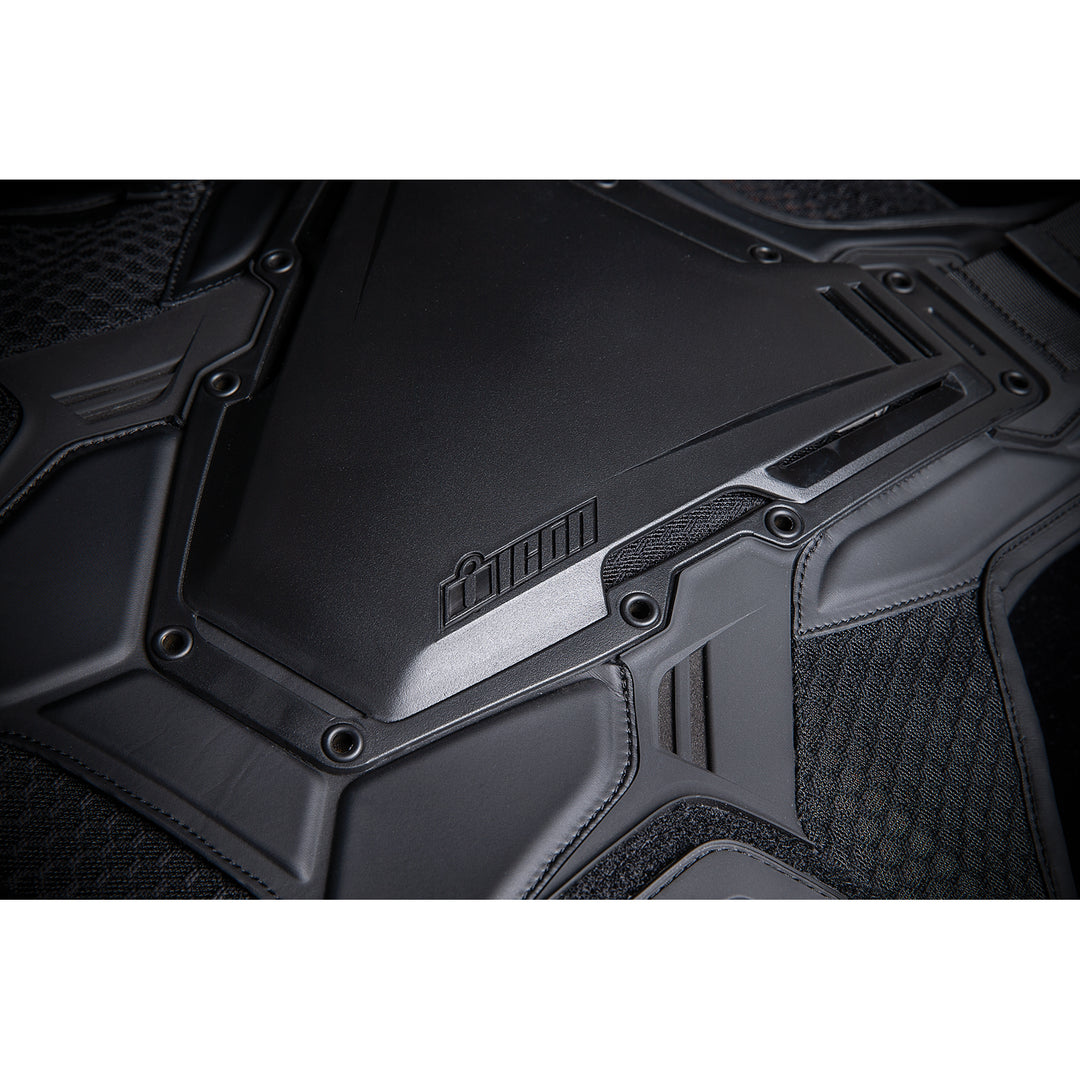 ICON Field Armor 3™ Vest Stealth - Close-Up of Chest Plate