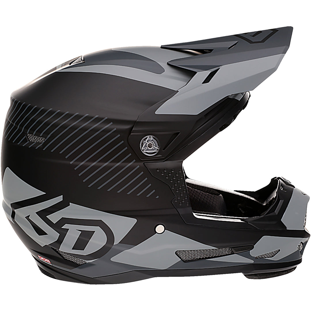 6D Helmets ATR-2Y Fusion Youth Helmet Black - Right Side View