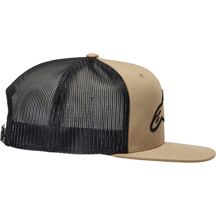 Alpinestars Corp Trucker Hat Sand/Black - Right Side View