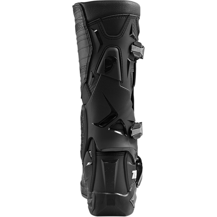 THOR Radial MX Boots Black - Rear View
