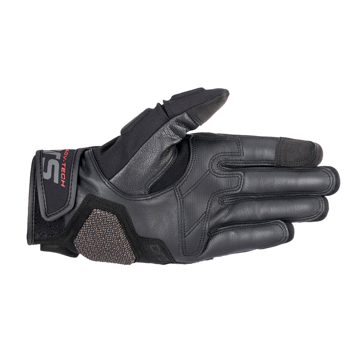 Alpinestars Halo Leather Gloves Dark Blue/Black- Palm View