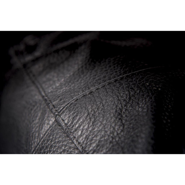 Highway 21 Primer Jacket Black - Close-Up of Shoulder Seam Stitching