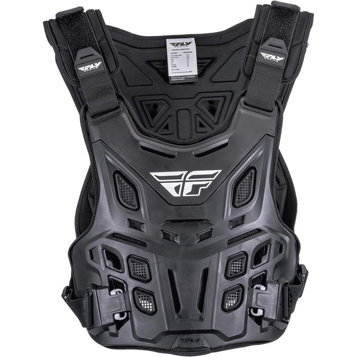 Fly Racing Revel Race Roost Guard Black - Front View