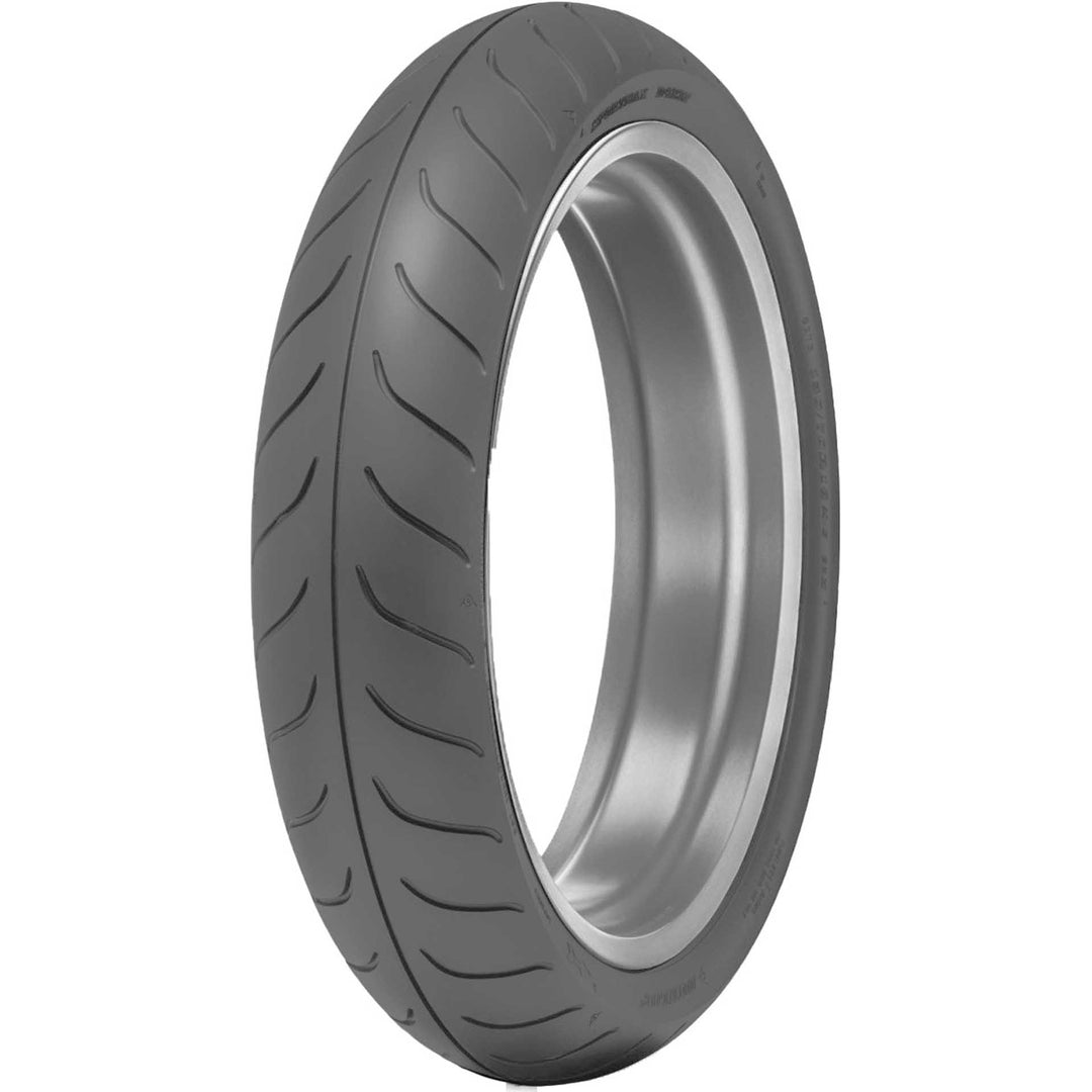 Dunlop D423 Tire Front - Angled Side View