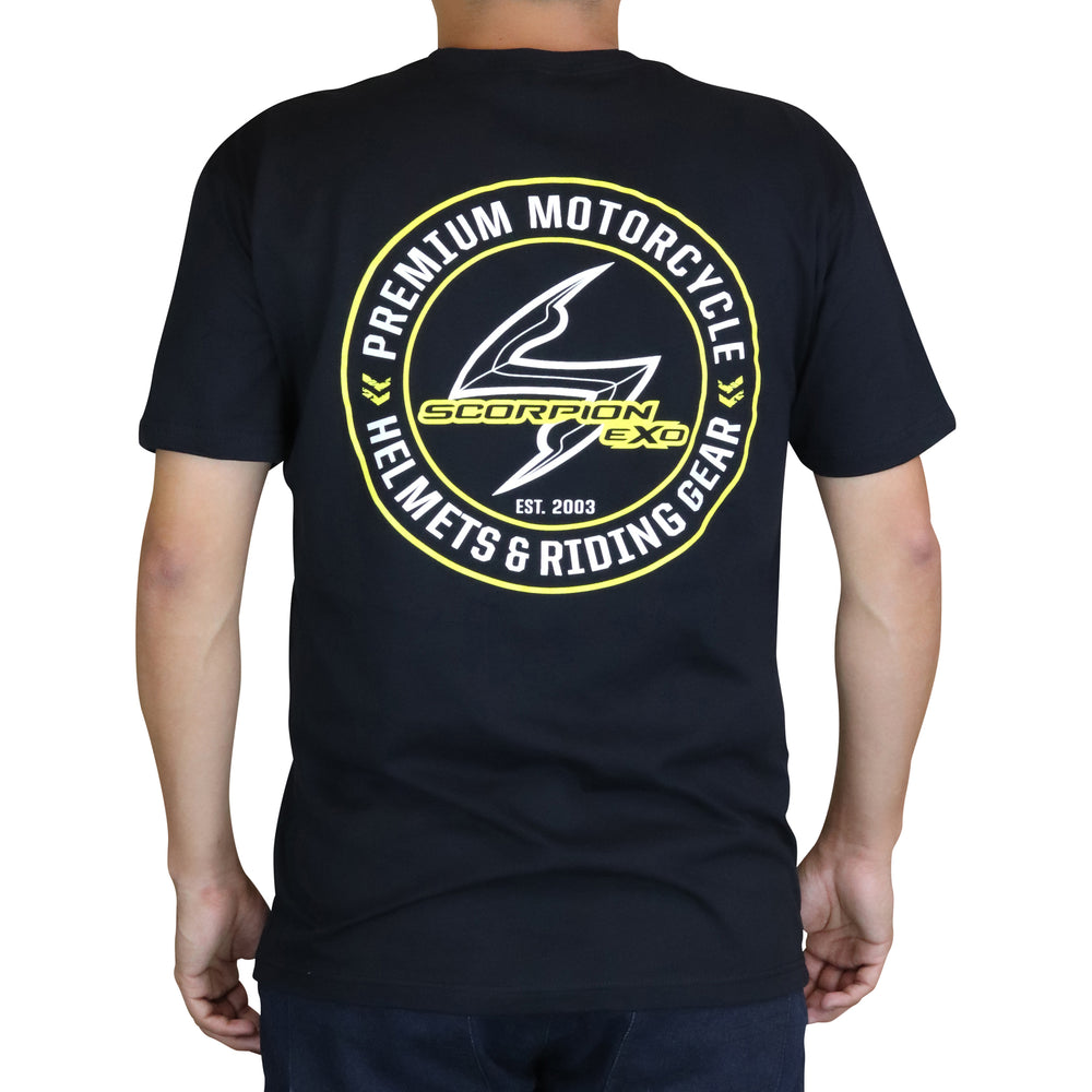 SCORPION EXO Industry Shirt Black - Rear View