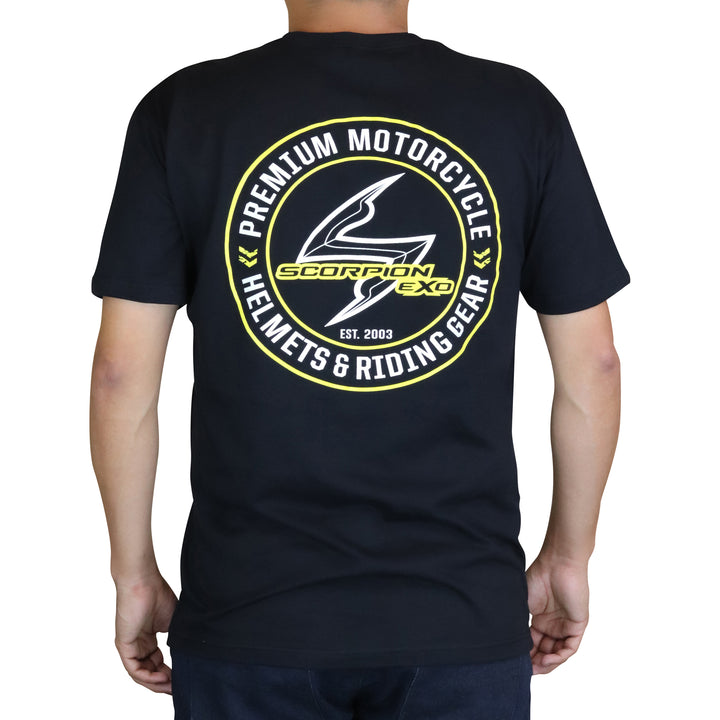 SCORPION EXO Industry Shirt Black - Rear View