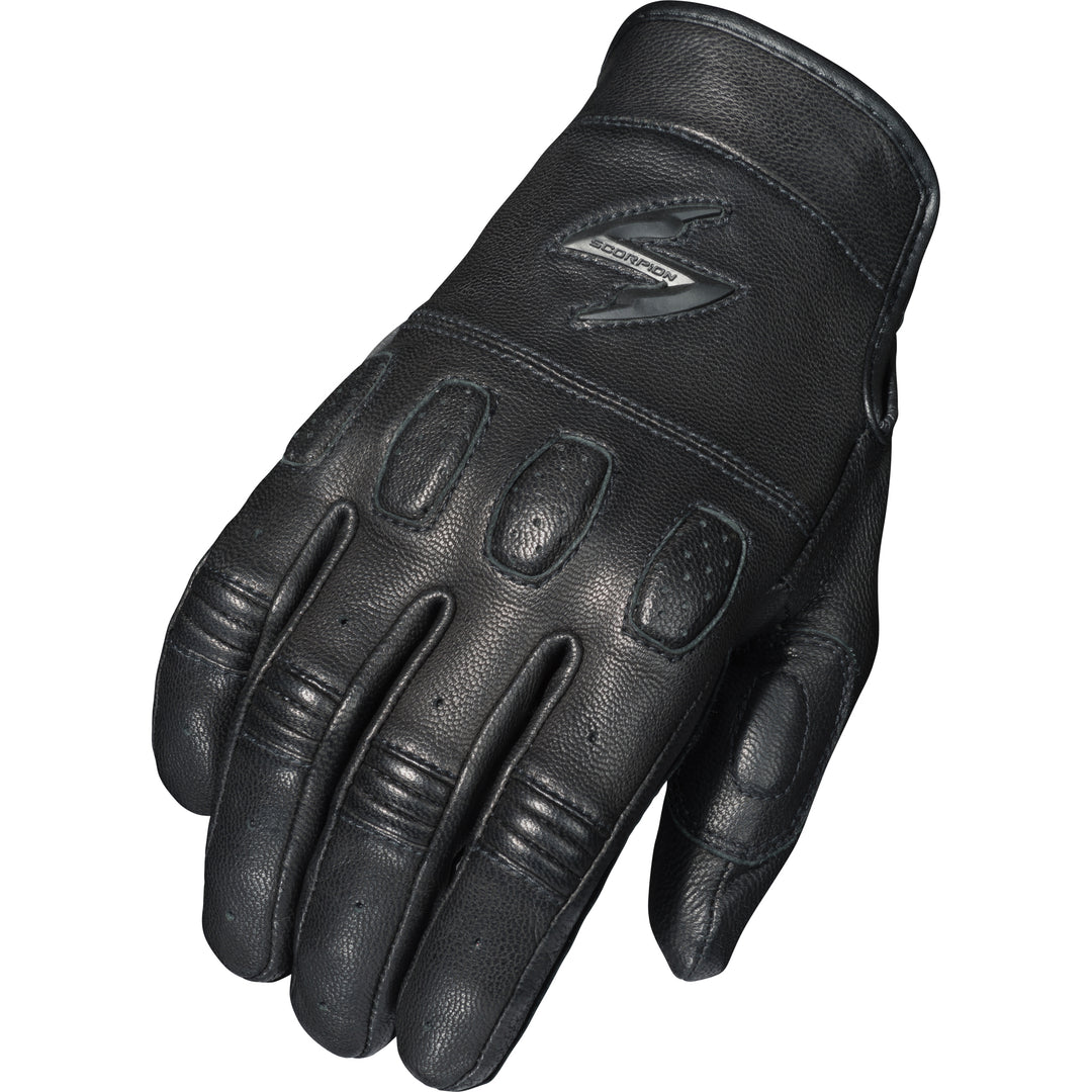 SCORPION EXO Gripster Gloves Black - Back of Hand View