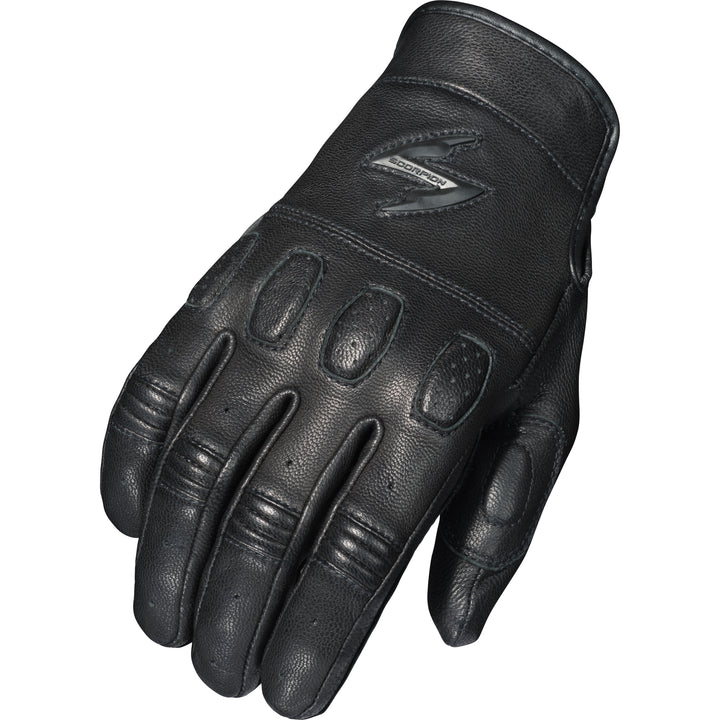 SCORPION EXO Gripster Gloves Black - Back of Hand View