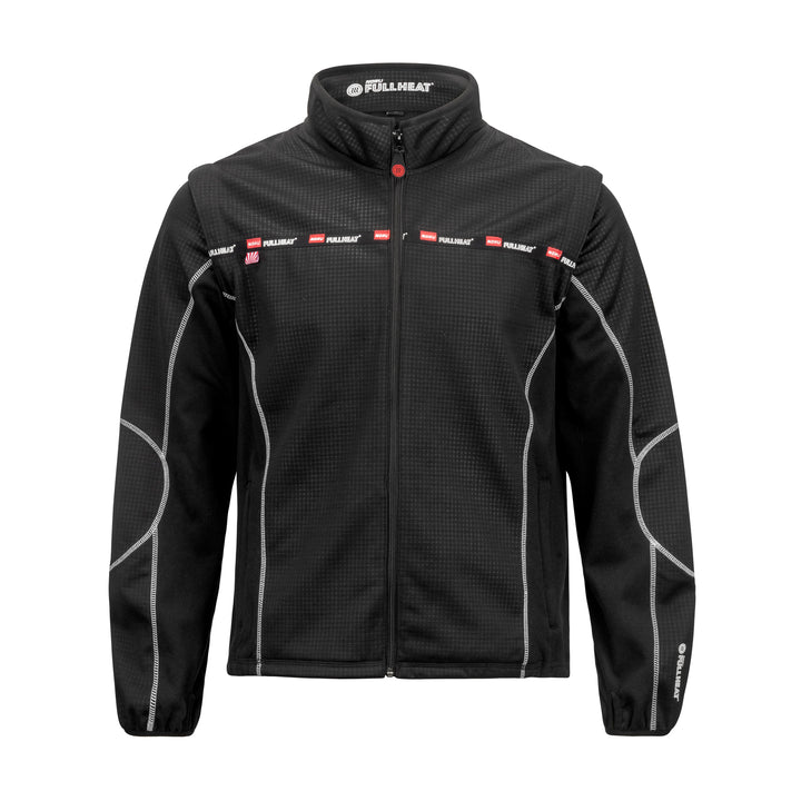Noru Full Heat Jacket Black - Front View