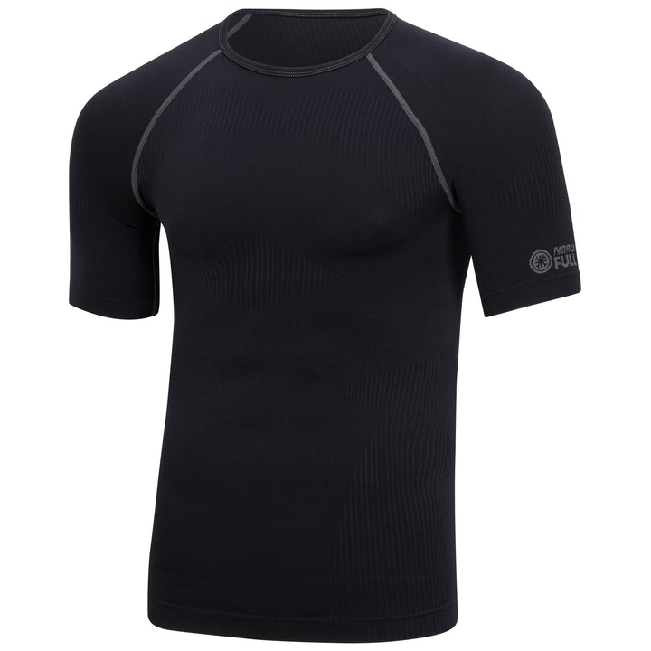 Noru Full Cool Short Sleeve Top Black - Front View