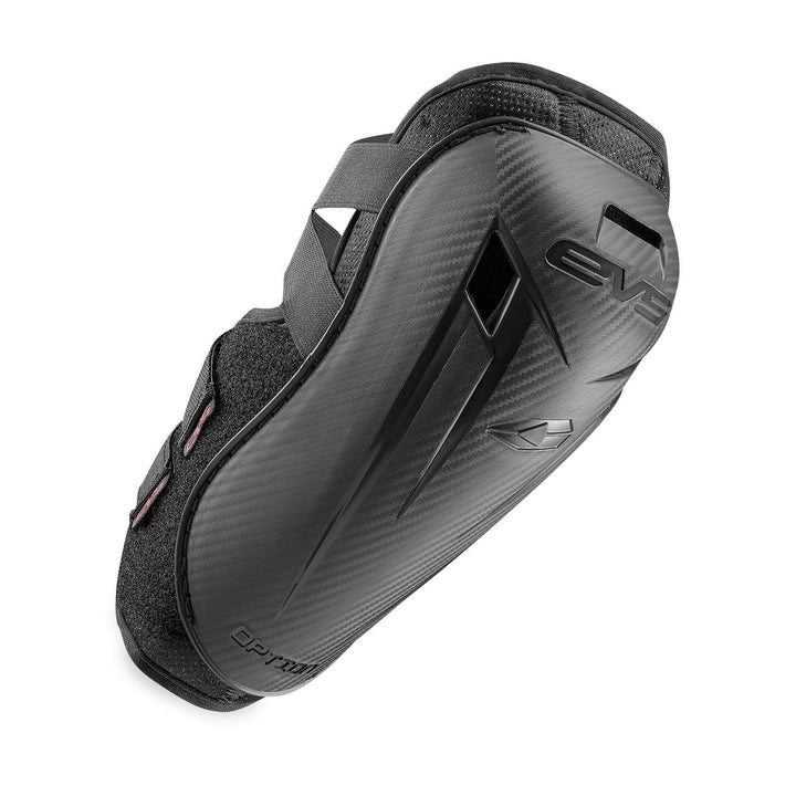 EVS Option Elbow Guards Black - Front Side View