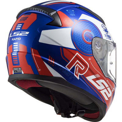 LS2 Helmets Rapid Mini Stratus Motorcycle Full Face Helmet