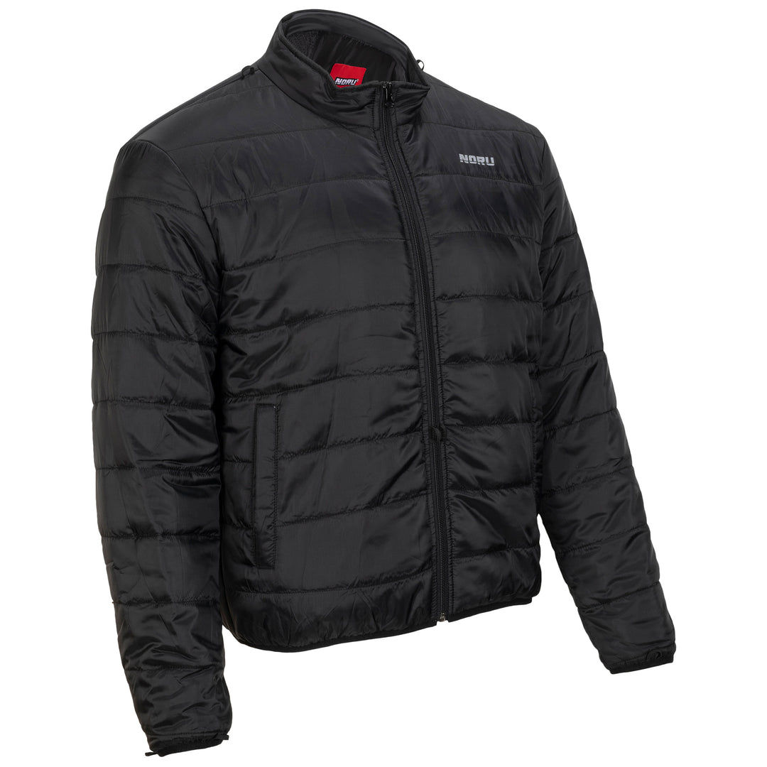 Noru Adventure Jacket Liner Black - Front Side View