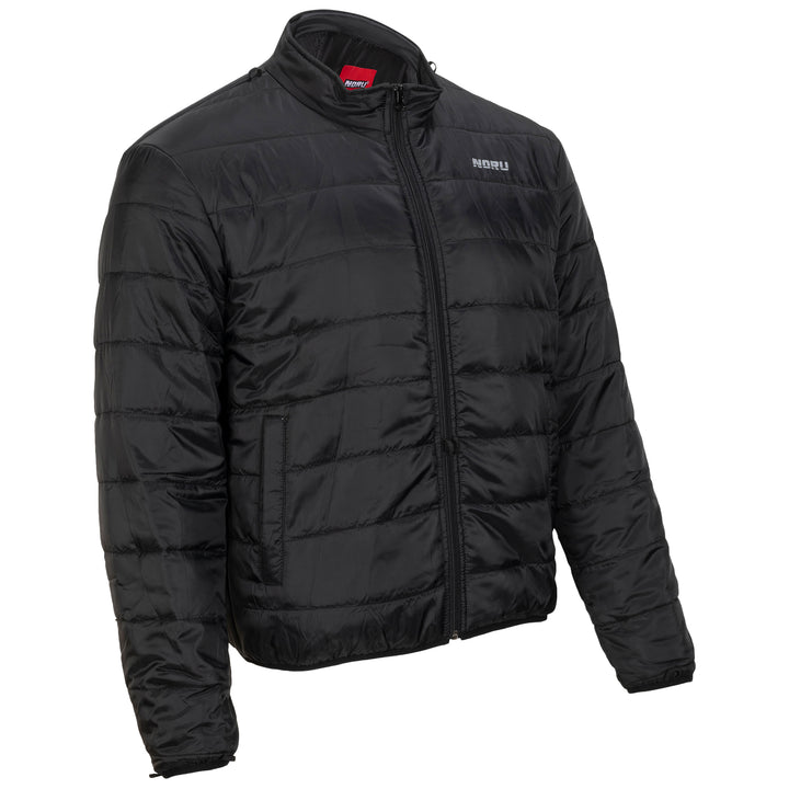 Noru Adventure Jacket Liner Black - Front Side View