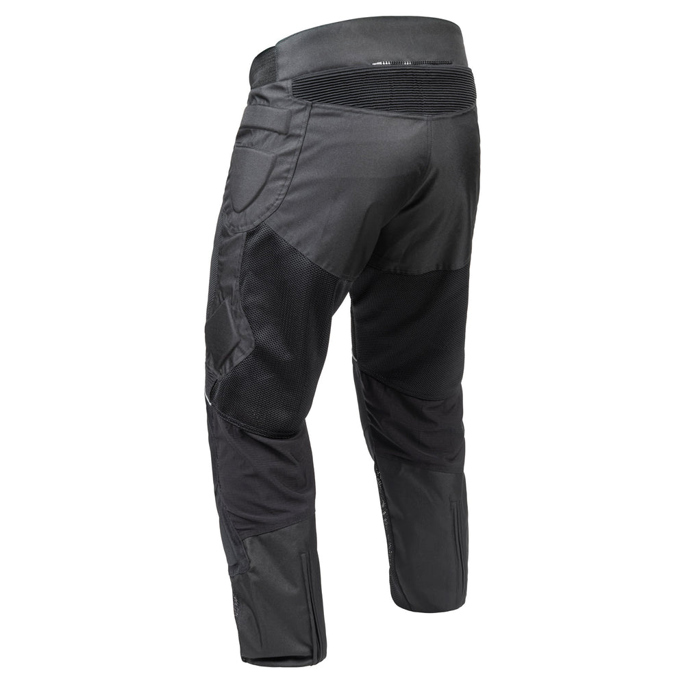 Noru Kiryu Morotcycle Street Mesh Pant Black - Rear View