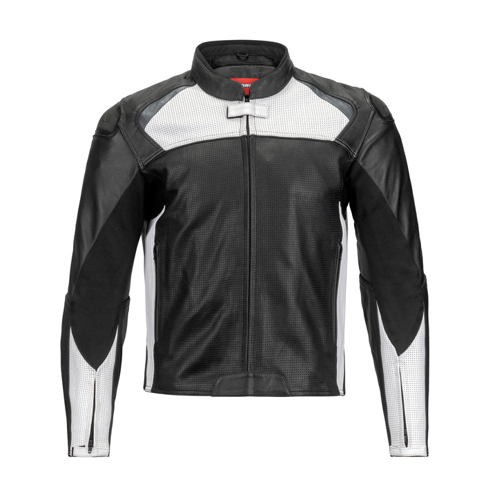 Noru Maruchi Jacket Black/White - Front View