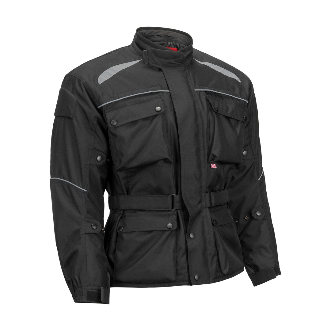 Noru Bosui Jacket Black - Front Side View