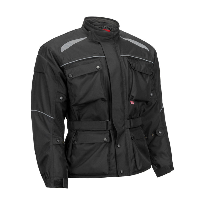 Noru Bosui Jacket Black - Front Side View