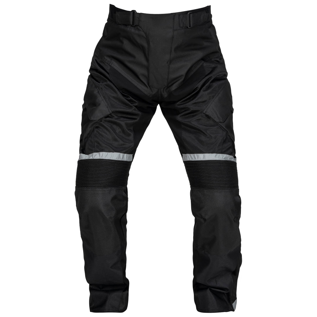 Noru Ganjo Adventure Mesh Pants Black - Front View