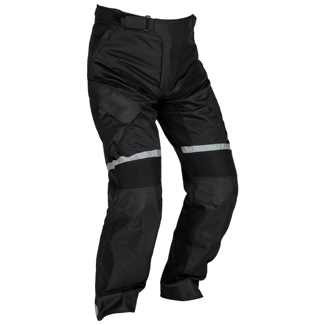 Noru Ganjo Adventure Mesh Pants Black - Front Side View