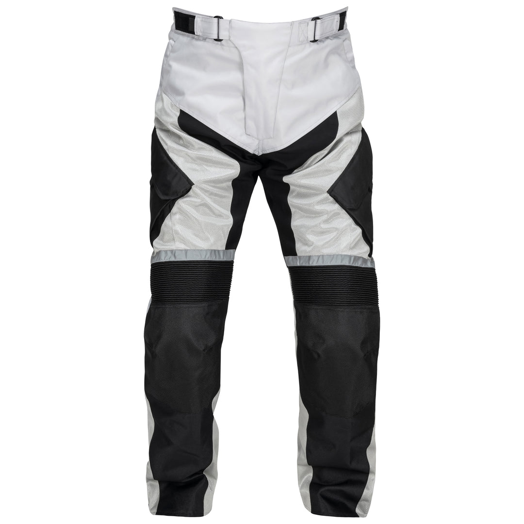 Noru Ganjo Adventure Mesh Pants Grey - Front View