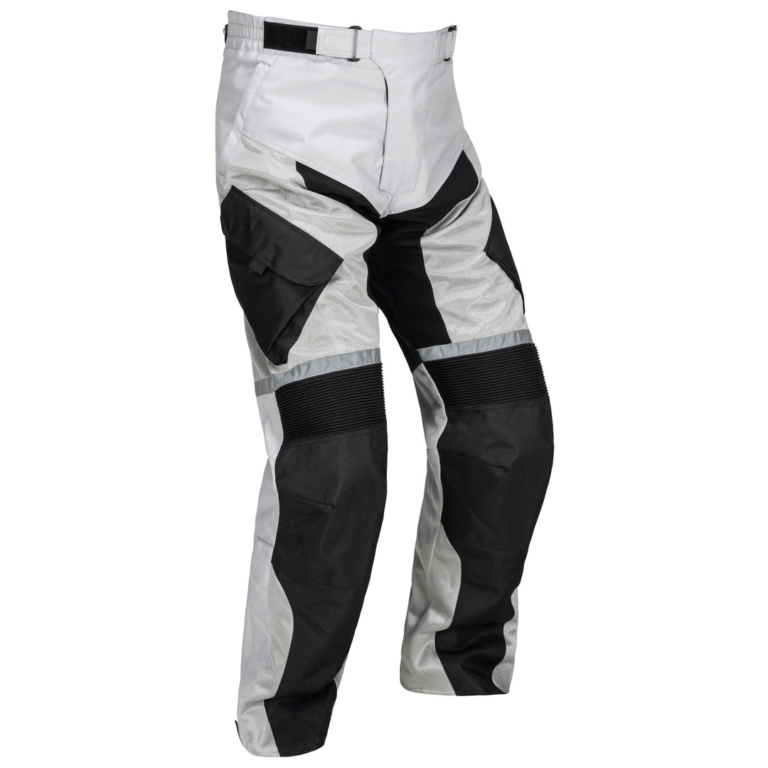 Noru Ganjo Adventure Mesh Pants Grey - Front Side View