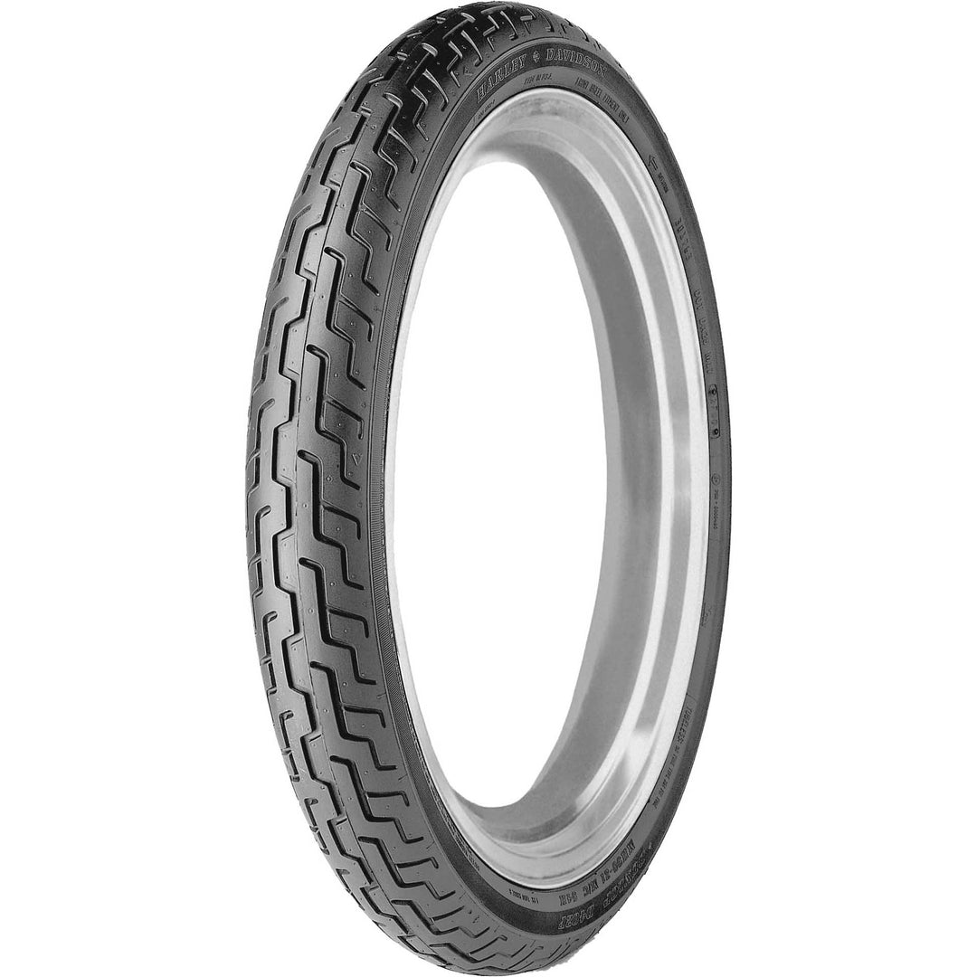 Dunlop D402 Tire Front - Angled Side View