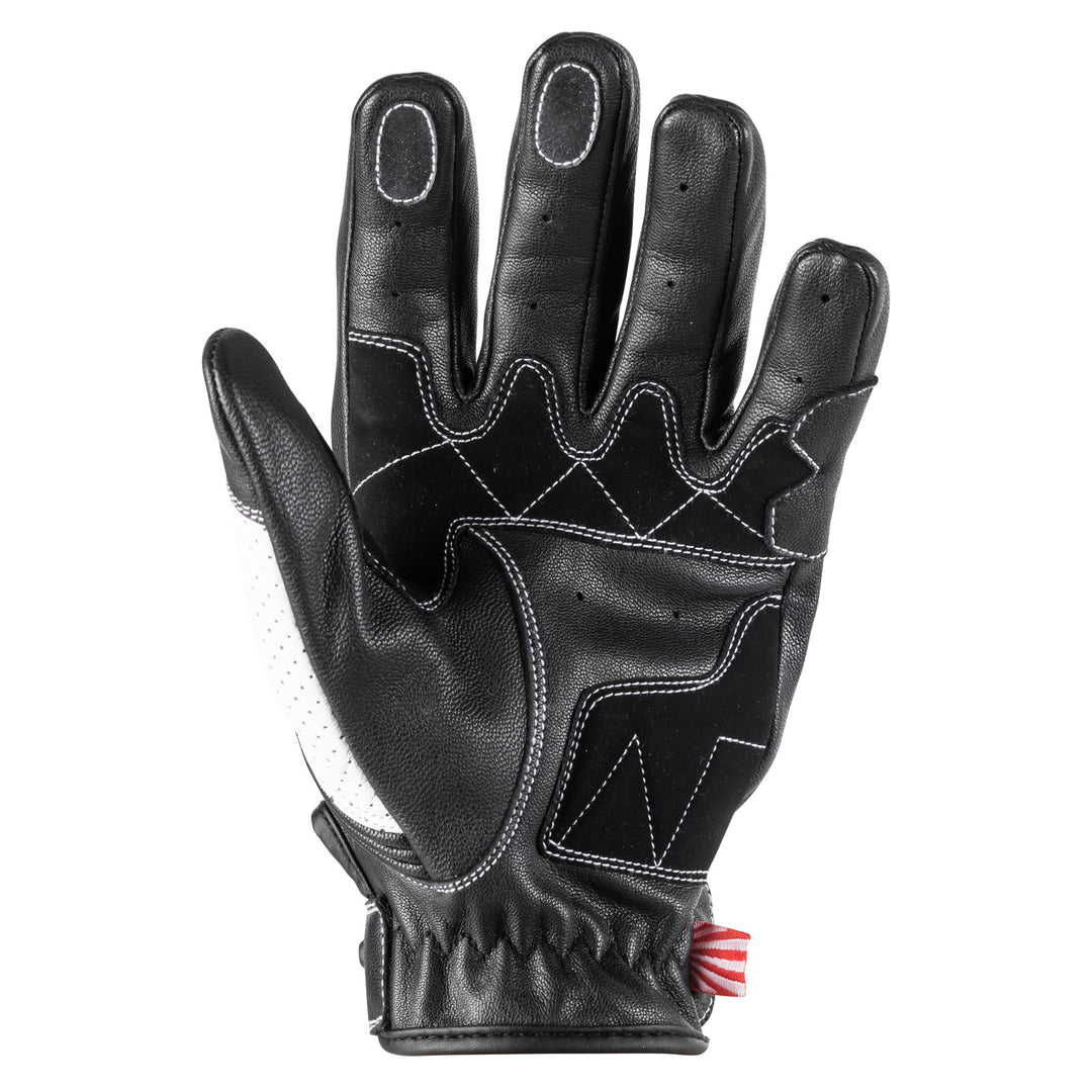Noru Furo Glove White/Black - Palm View