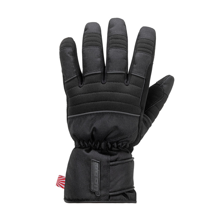 Noru Kiji WP Glove Black - Back of Hand View