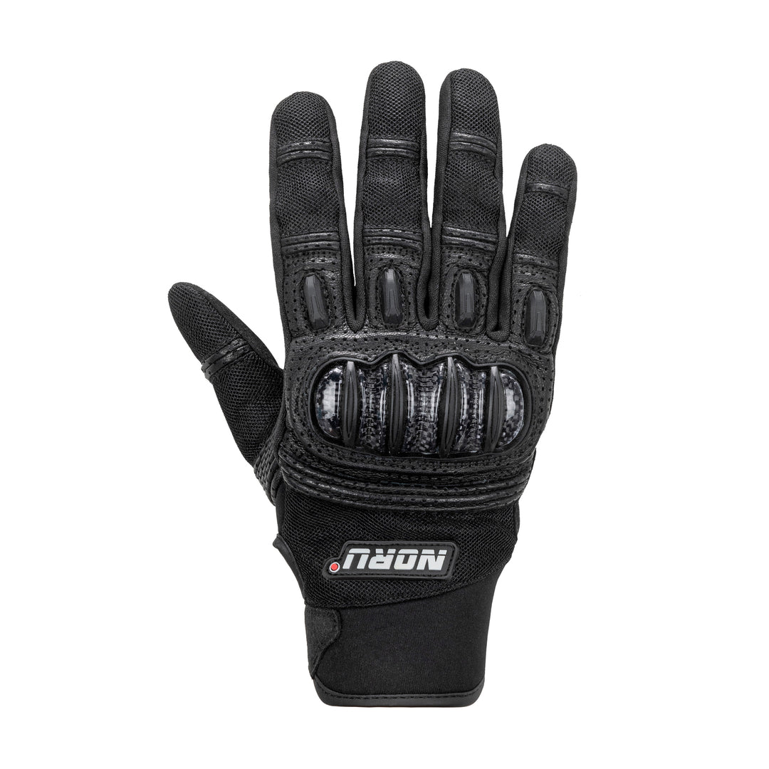 Noru Dokyo Glove Black - Back of Hand View