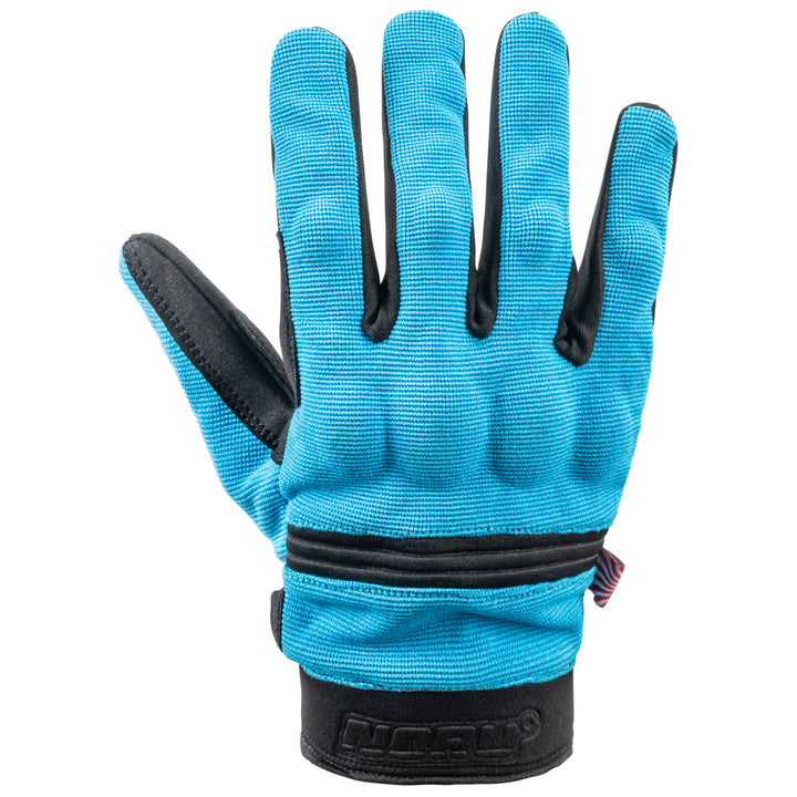 Noru Pawa Glove Cyan - Back of Hand View