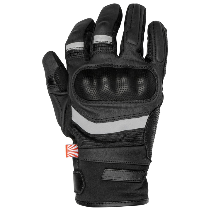Noru Chikei WP Adventure Glove Black - Back of Hand View