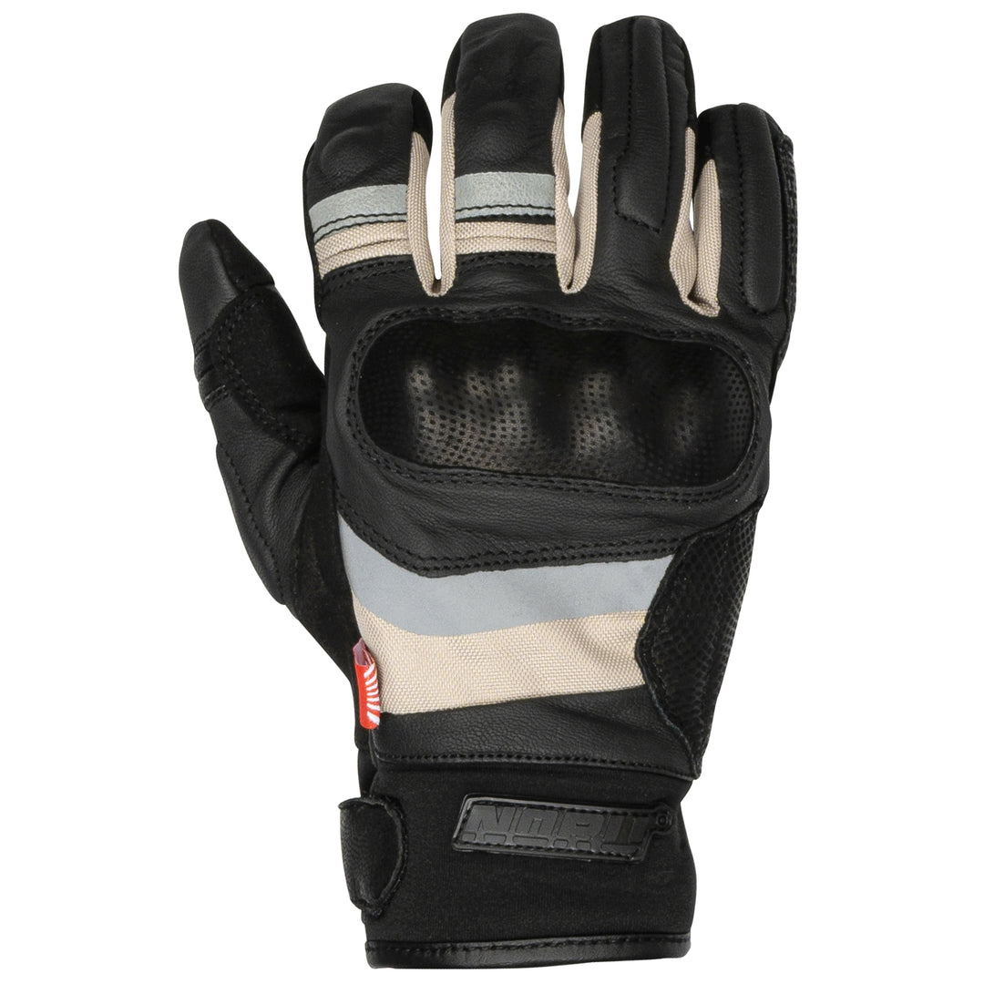 Noru Chikei WP Adventure Glove Sand - Back of Hand View
