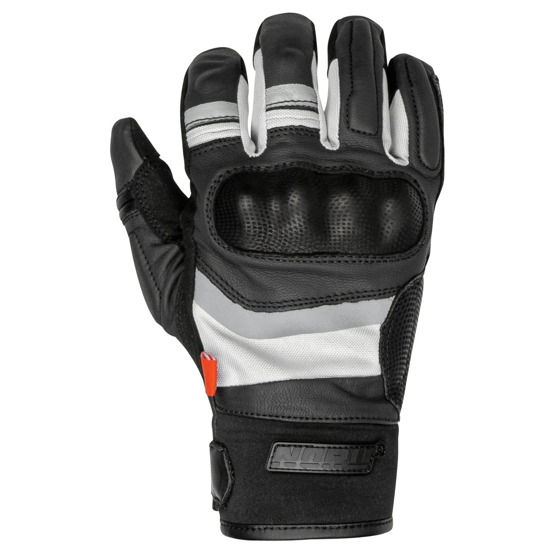 Noru Chikei WP Adventure Glove Grey - Back of Hand View