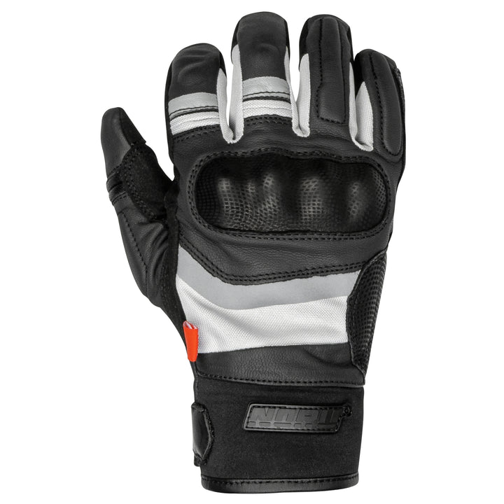 Noru Chikei WP Adventure Glove Grey - Back of Hand View