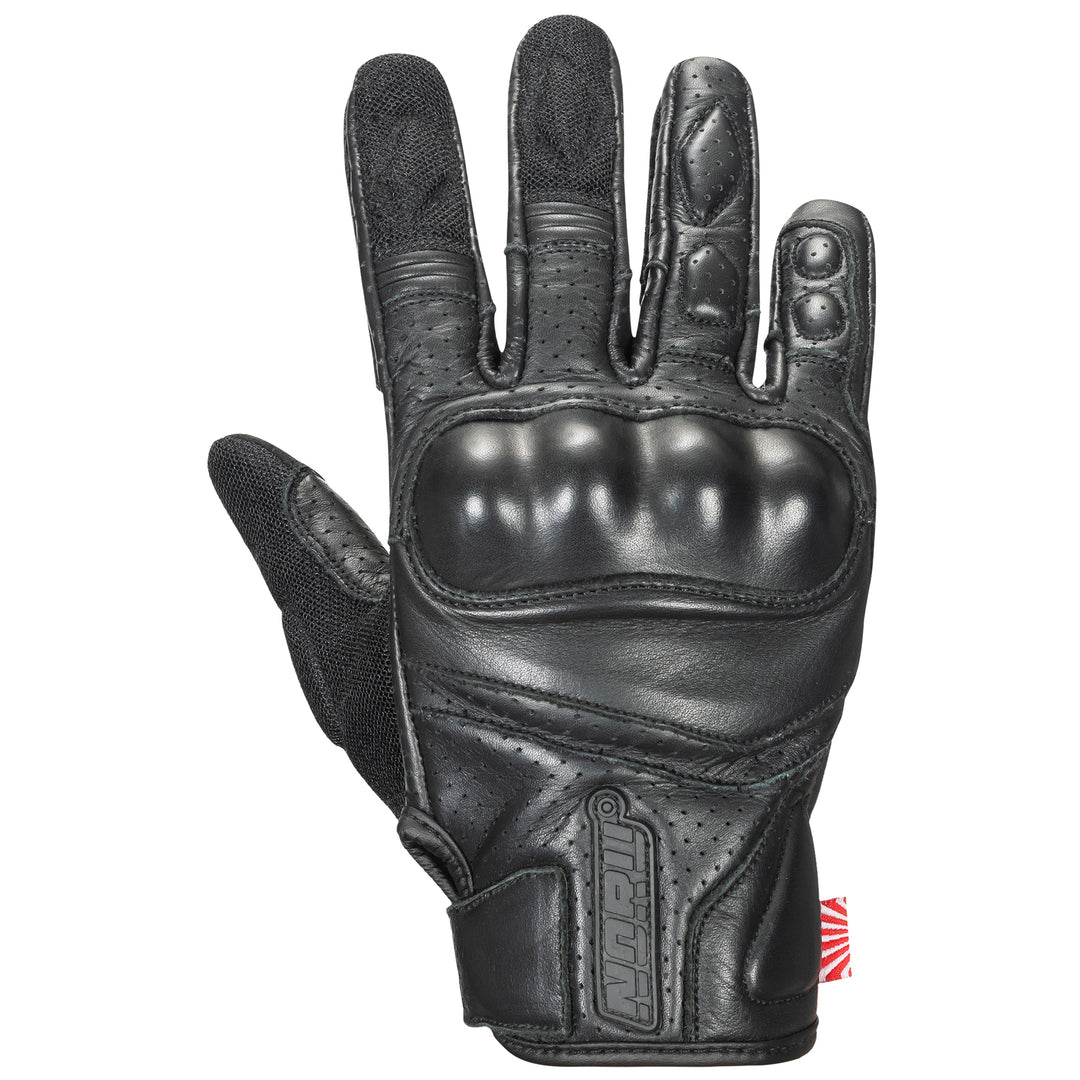 Noru Michi Glove Black - Back of Hand View