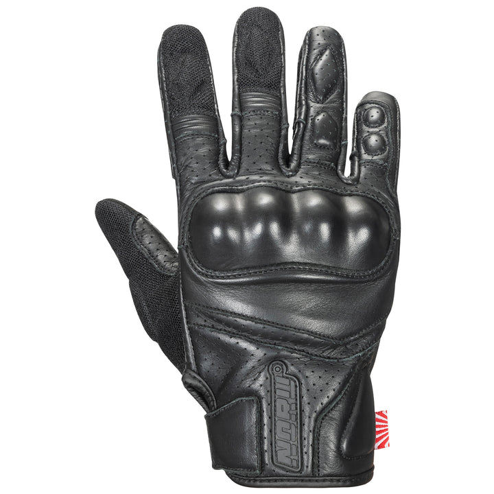 Noru Michi Glove Black - Back of Hand View