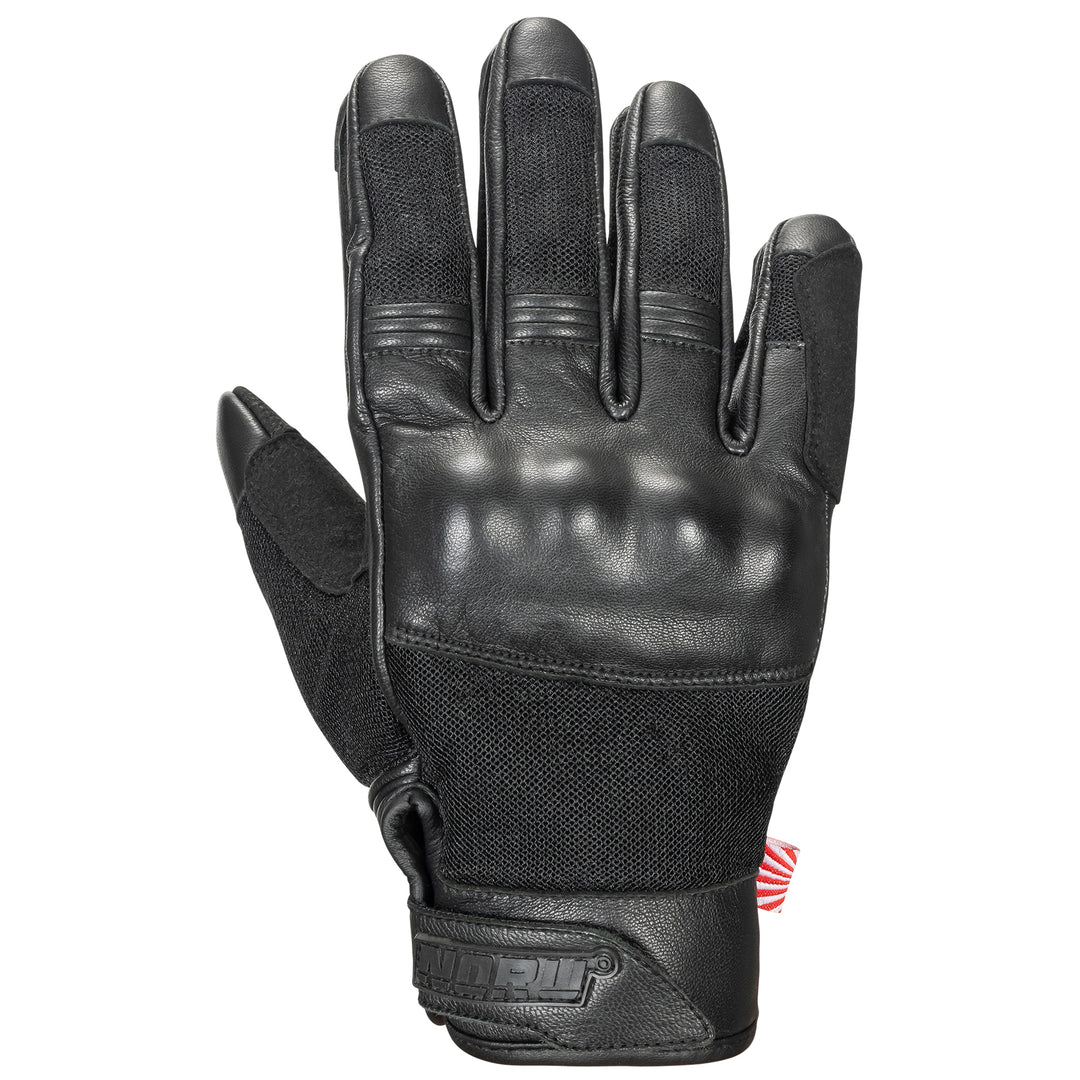 Noru Kuruzo Glove Black - Back of Hand View