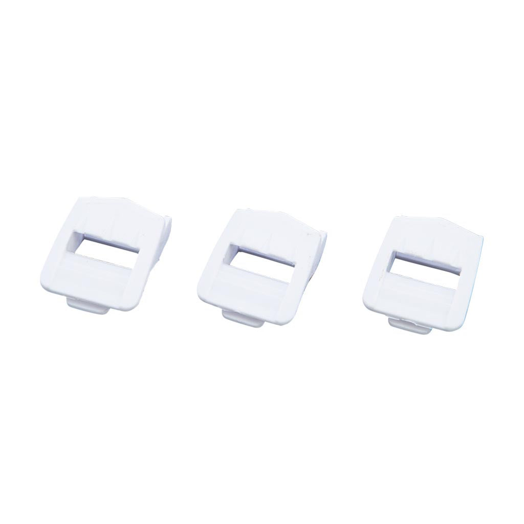 Fly Racing Strap Receiver Kit Mini/Youth White 3/Pc