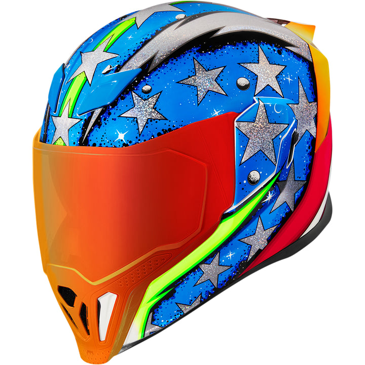 ICON Airflite™ Space Force Helmet Glory - Front Left Side View