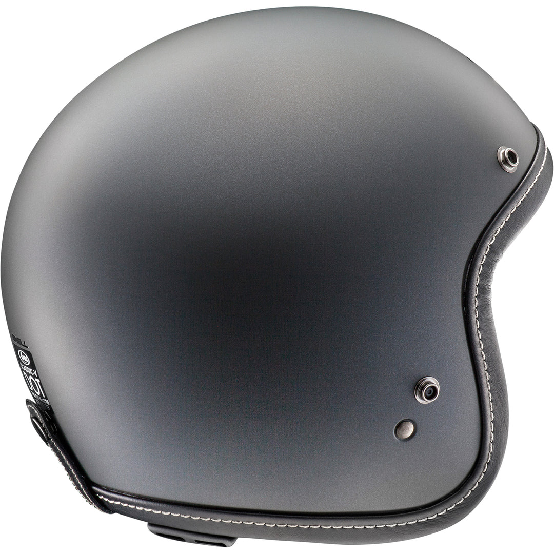Arai Classic-V Helmet Gun Metallic Frost - Rear Side View
