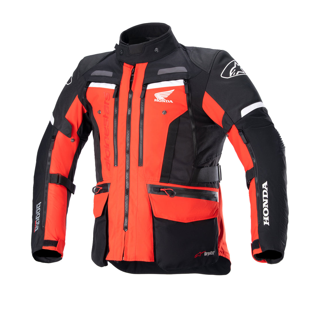 Alpinestars Honda Bogota Pro Drystar Jacket Red/Black - Front View